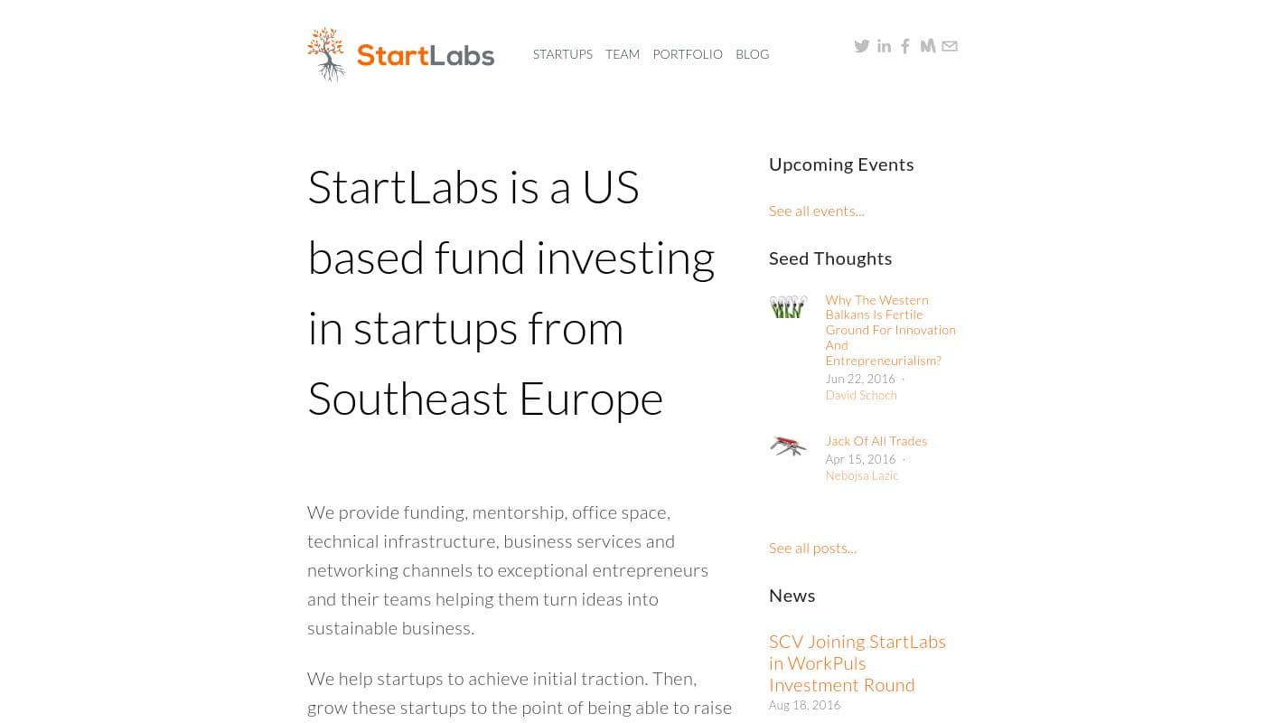 StartLabs banner